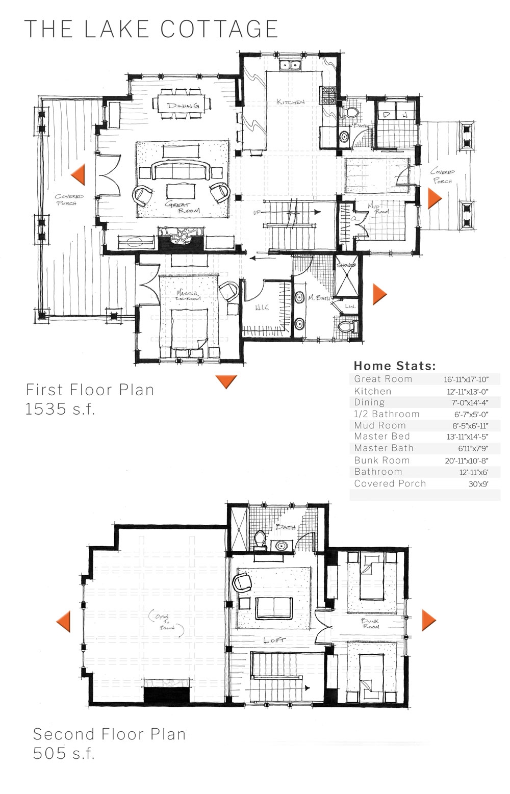 Lake Cottage Timber Frame Home Designs Timberbuilt