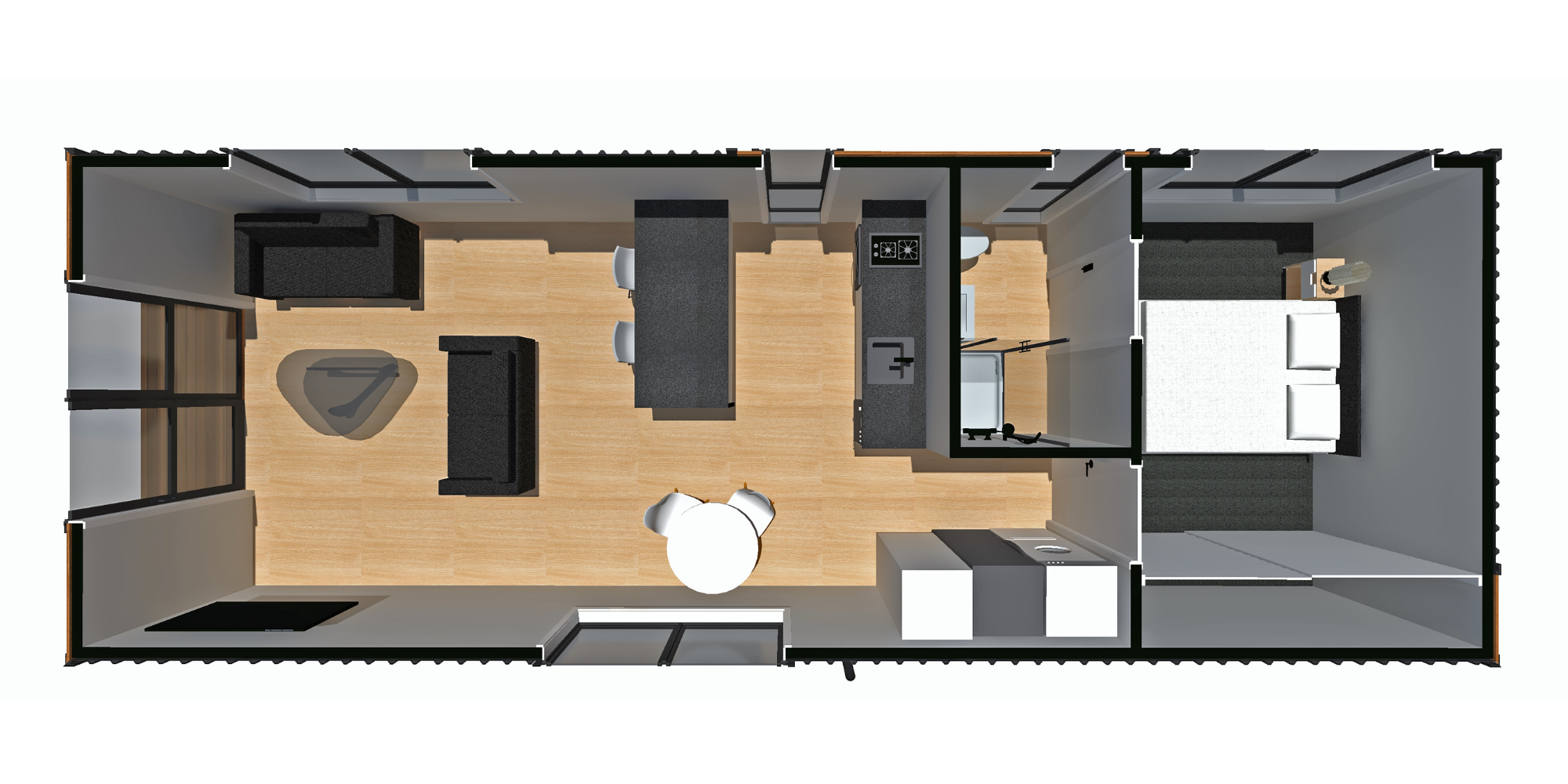 Big 1 Bedroom House Plans Big 1 Bedroom House Plans