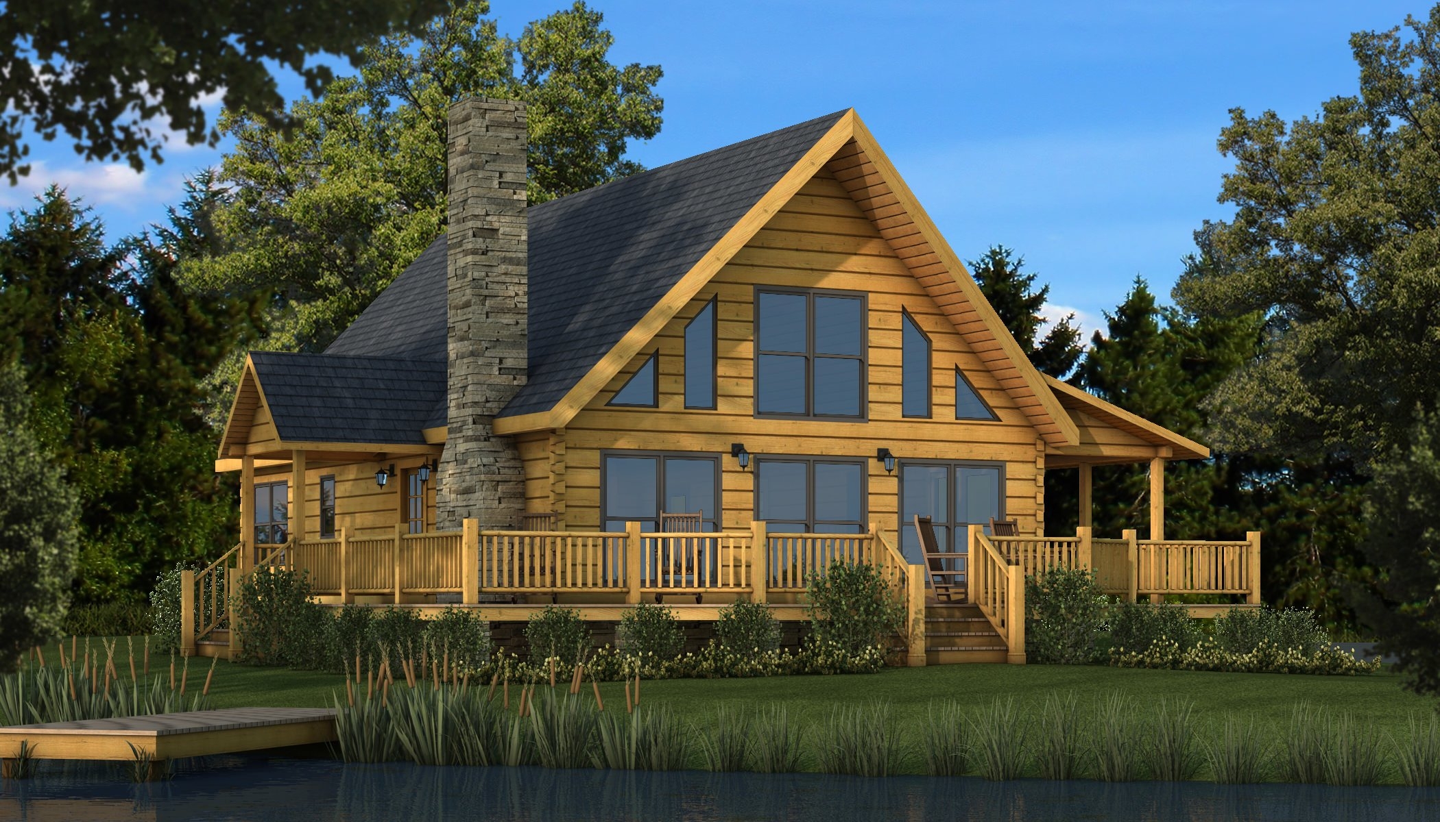 Log Cabin House Plans 4 Bedrooms Log Cabin House Plans 4 Bedrooms