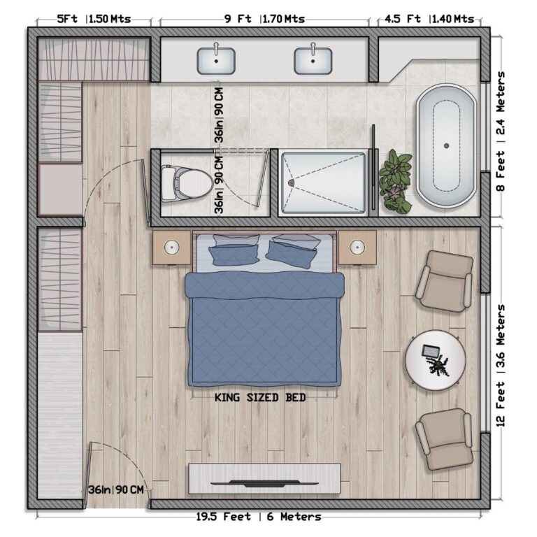 Master Bedroom Plans