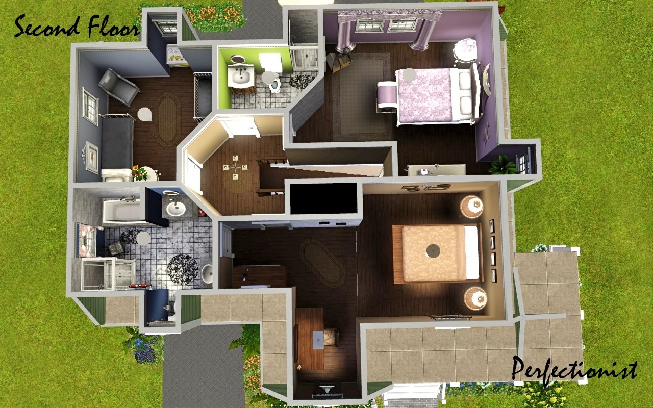 3 Bedroom House Plan Sims 4 3 Bedroom House Plan Sims 4