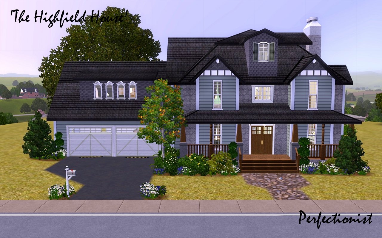 Mod The Sims The Highfield House No CC Mod The Sims The Highfield House No CC