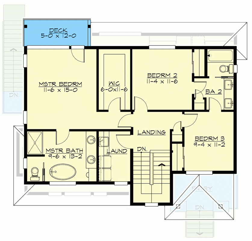 Modern 3 Bed House Plan With Drive under Garage And Upstairs Laundry Room 23920JD Architectural Designs House Plans Modern 3 Bed House Plan With Drive under Garage And Upstairs Laundry Room 23920JD Architectural Designs House Plans