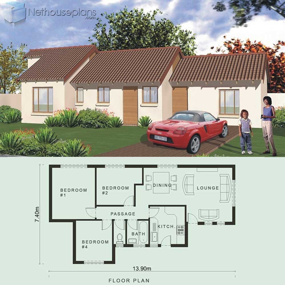 Three Bedroom House Plans Free