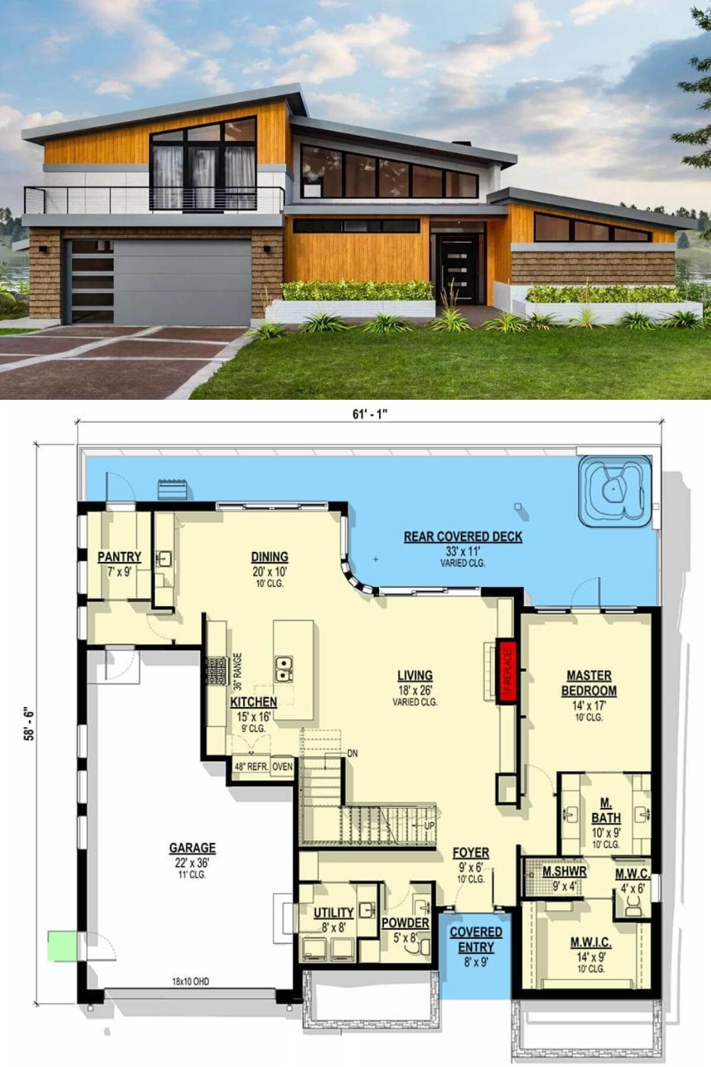 Modern 3 Bedroom Two Story Home With Loft And Walkout Basement Modern 3 Bedroom Two Story Home With Loft And Walkout Basement