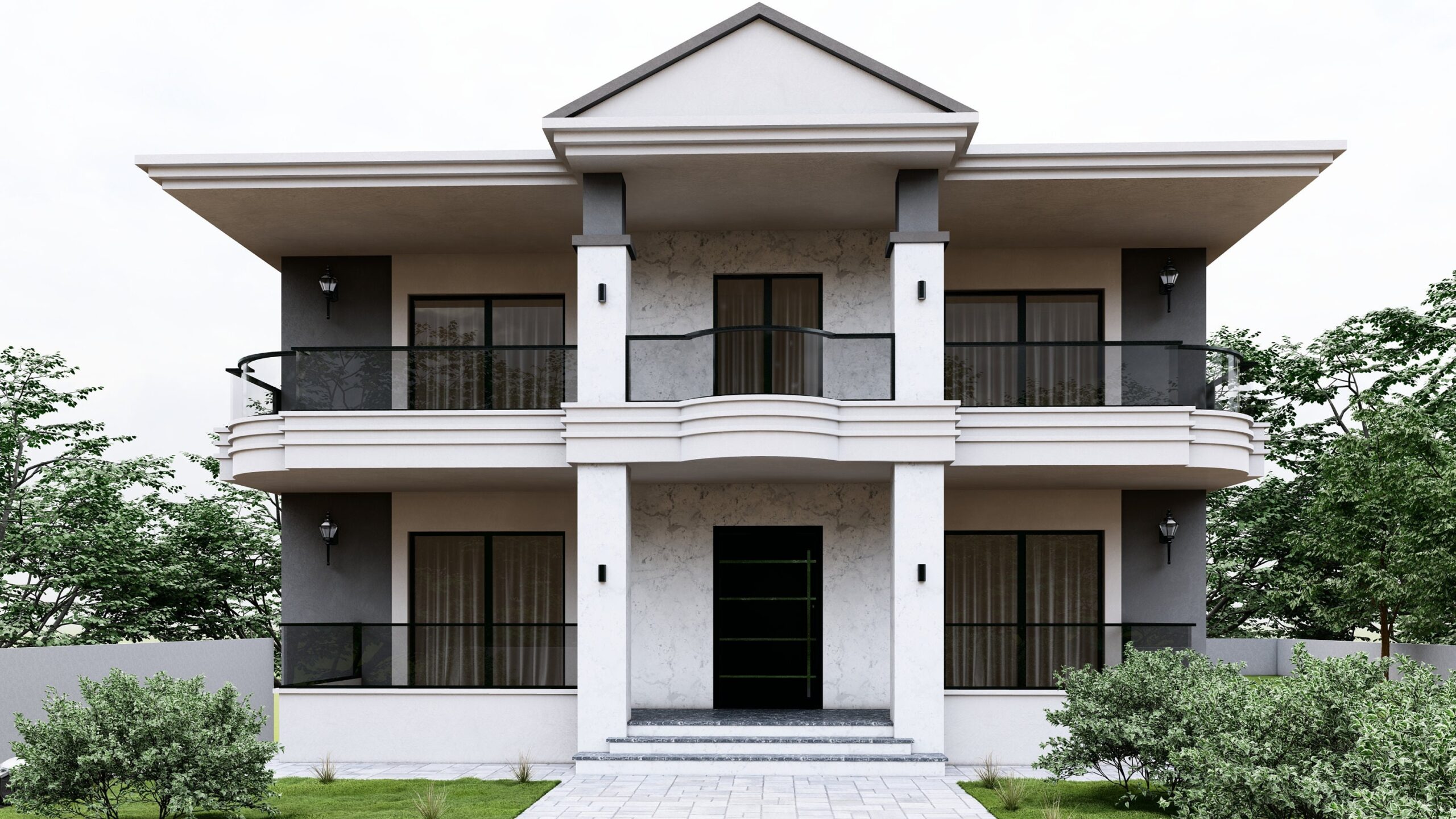 Six Bedroom House Plans In Ghana