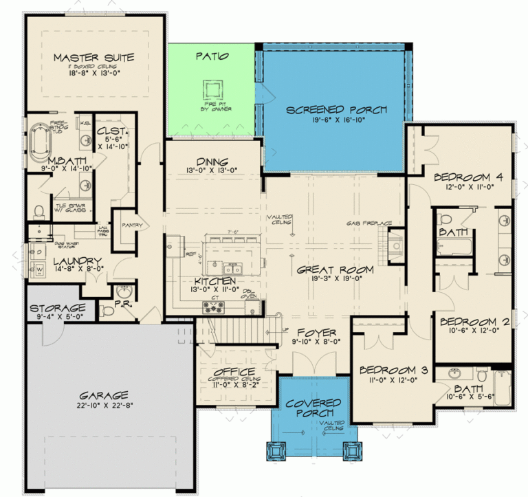 Modern European 4 Bed House Plan With Home Office And Upstairs Bonus Expansion 70764SND Architectural Designs House Plans