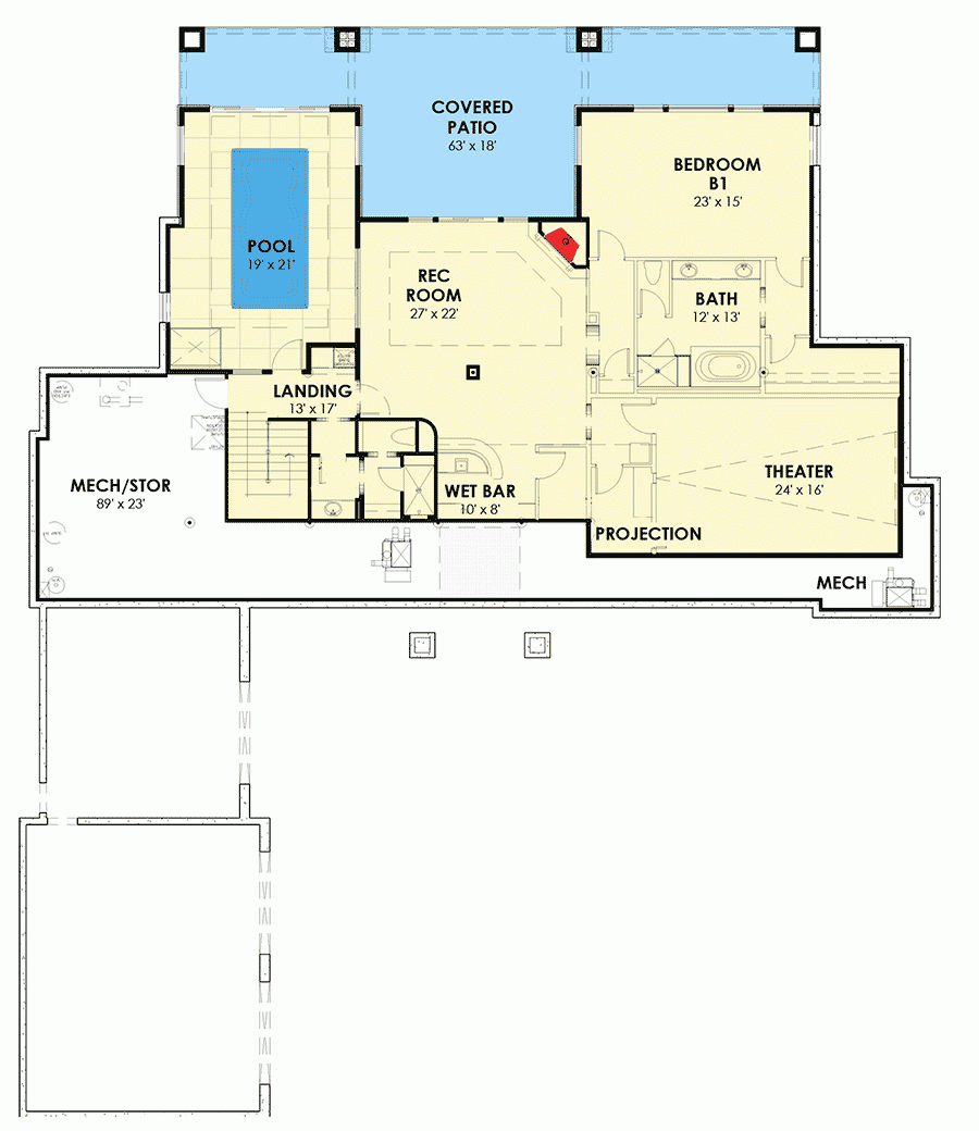 Mountain House Plan With Optional Lower Level 64413SC Mountain House Plan With Optional Lower Level 64413SC