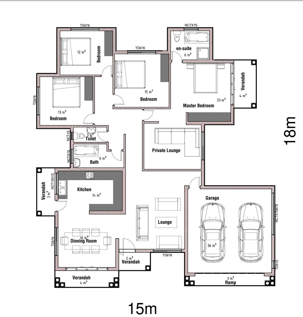 4 Bedroom House Plans In Botswana 4 Bedroom House Plans In Botswana