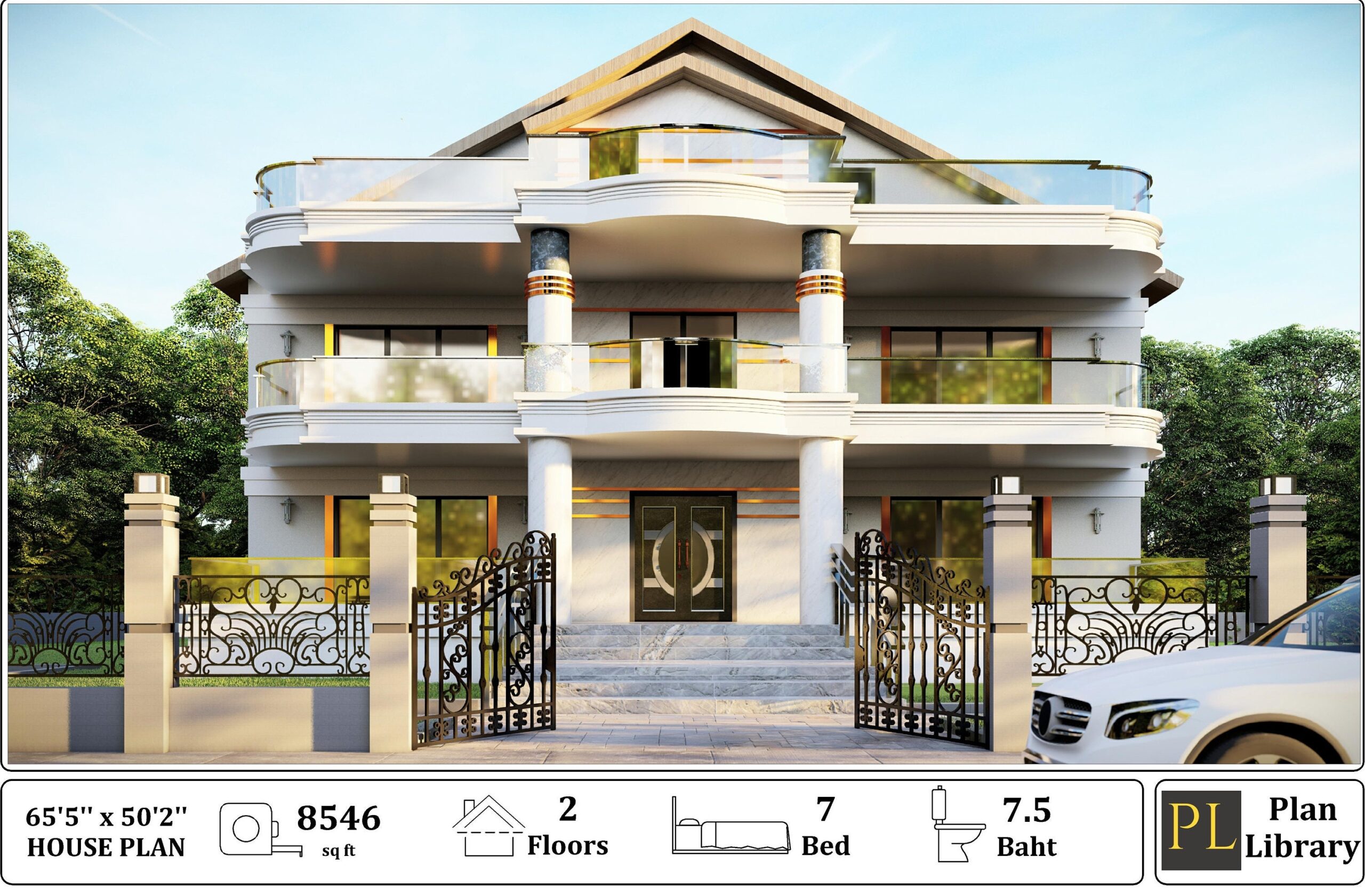 Multi family House Plan 7 Bedroom U0026 7 5 Bathroom Double Story Multi family House Plan 7 Bedroom U0026 7 5 Bathroom Double Story