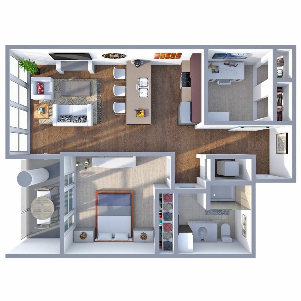 One Bedroom Plus Den Apartment Floor Plans Ovation 309 One Bedroom Plus Den Apartment Floor Plans Ovation 309