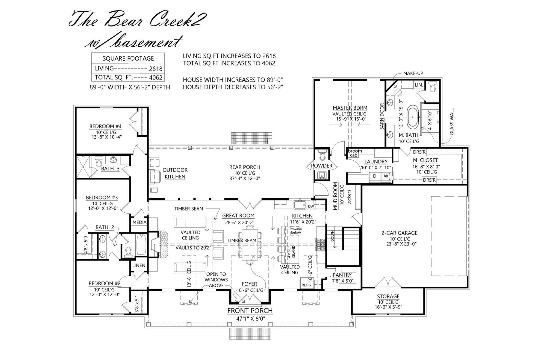 One Story 4 Bedroom Farm House Style House Plan 8817 Plan 8817 One Story 4 Bedroom Farm House Style House Plan 8817 Plan 8817