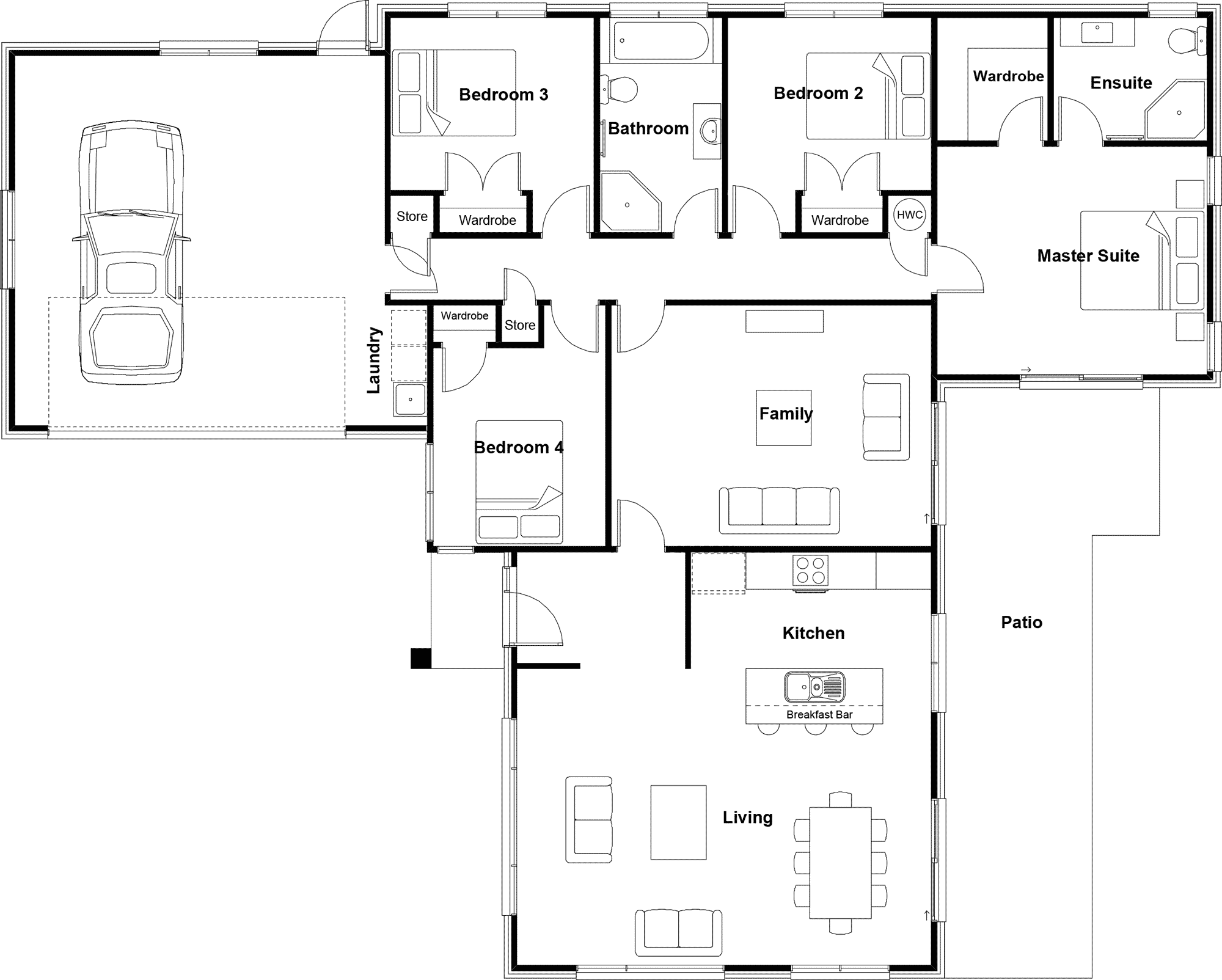 Orewa House Floor Plans Sentinel Homes Orewa House Floor Plans Sentinel Homes