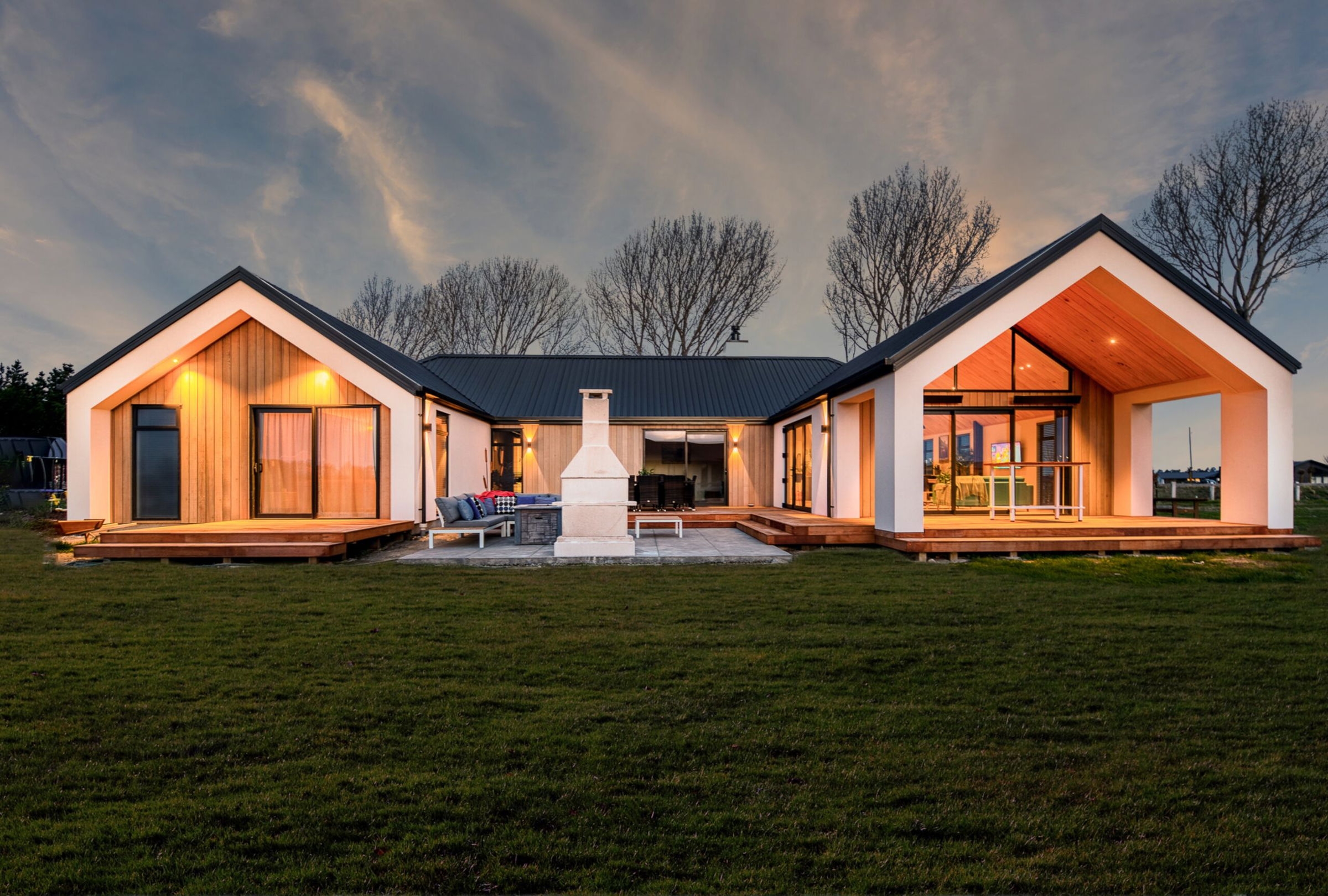 4 Bedroom 'H-Shaped House Plans 4 Bedroom 'H-Shaped House Plans