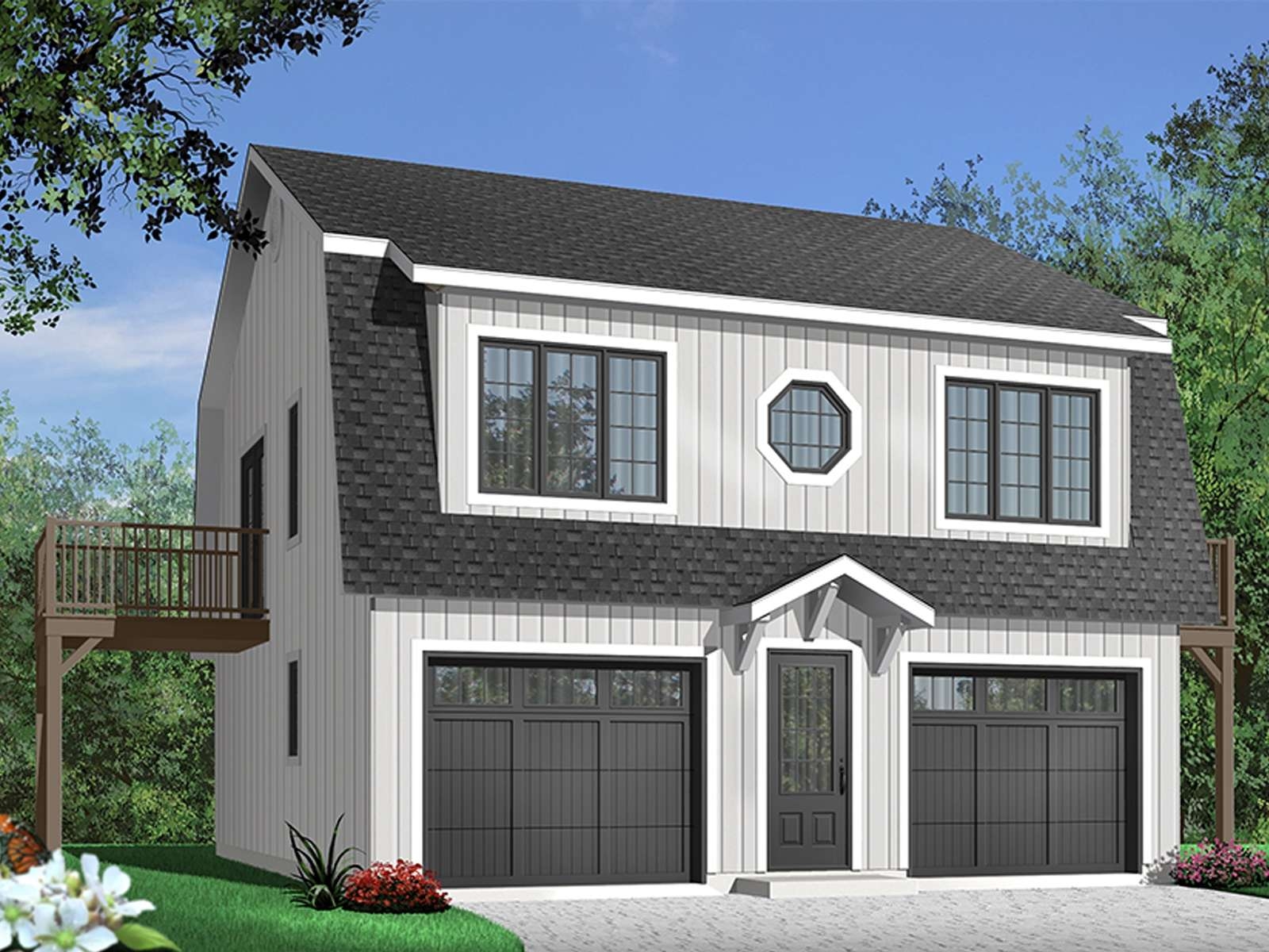 Plan 027G 0001 The Garage Plan Shop Plan 027G 0001 The Garage Plan Shop