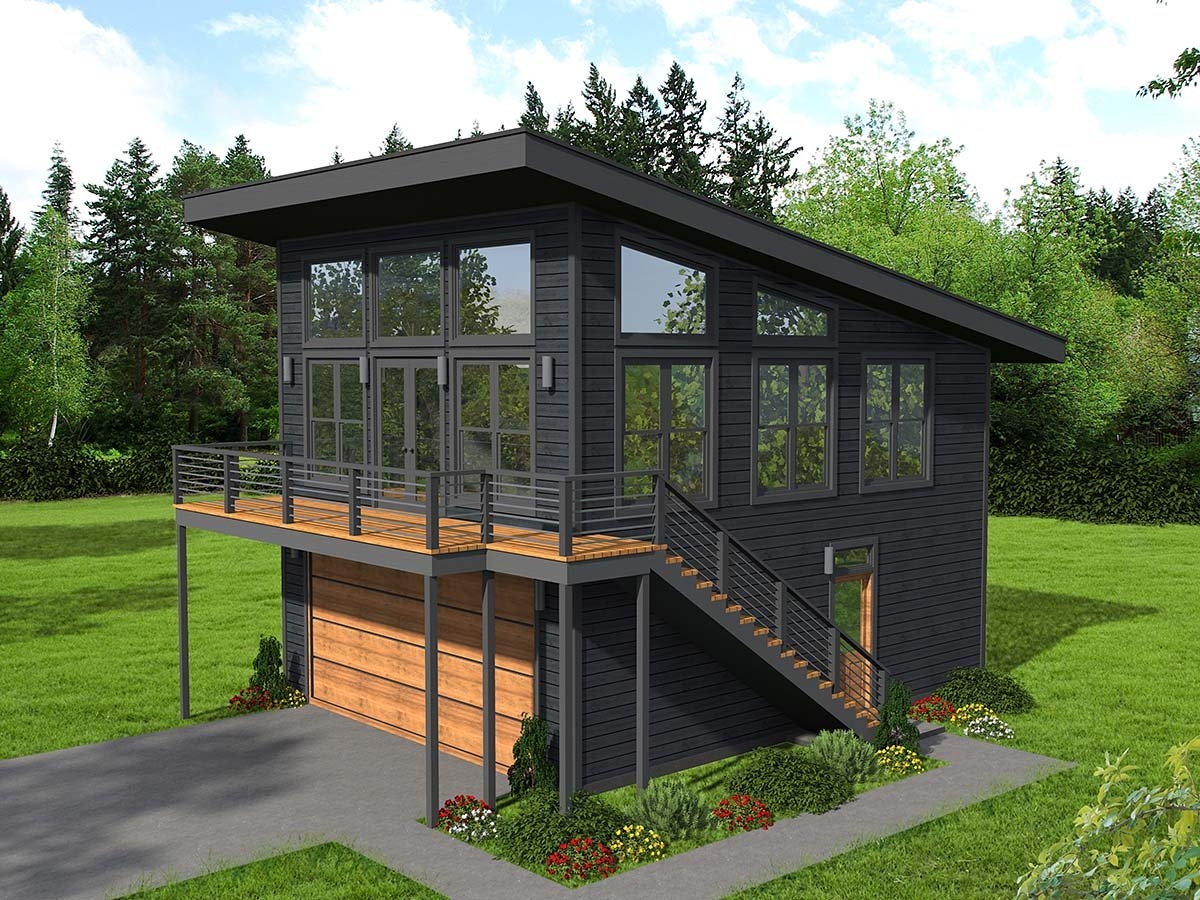 One Bedroom Carriage House Plans