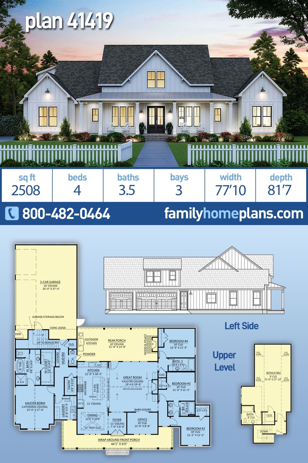 4 Bedrooms 2 Bathrooms House Plan