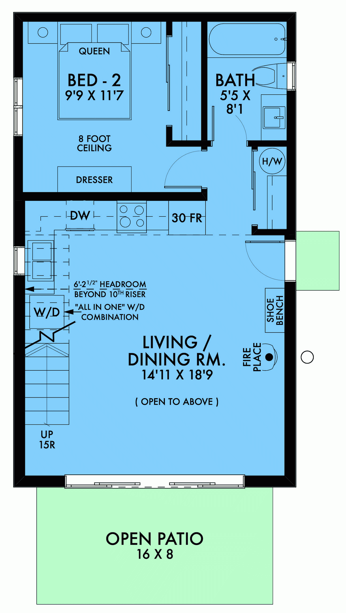 Plan 42925 Small Modern Minimalist House Plan Plan 42925 Small Modern Minimalist House Plan
