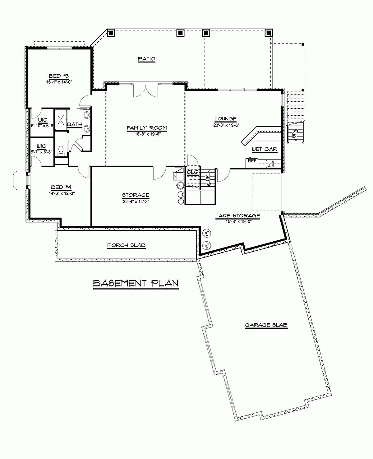 Plan 51854 Mountain House Plan With Walkout Basement Plan 51854 Mountain House Plan With Walkout Basement
