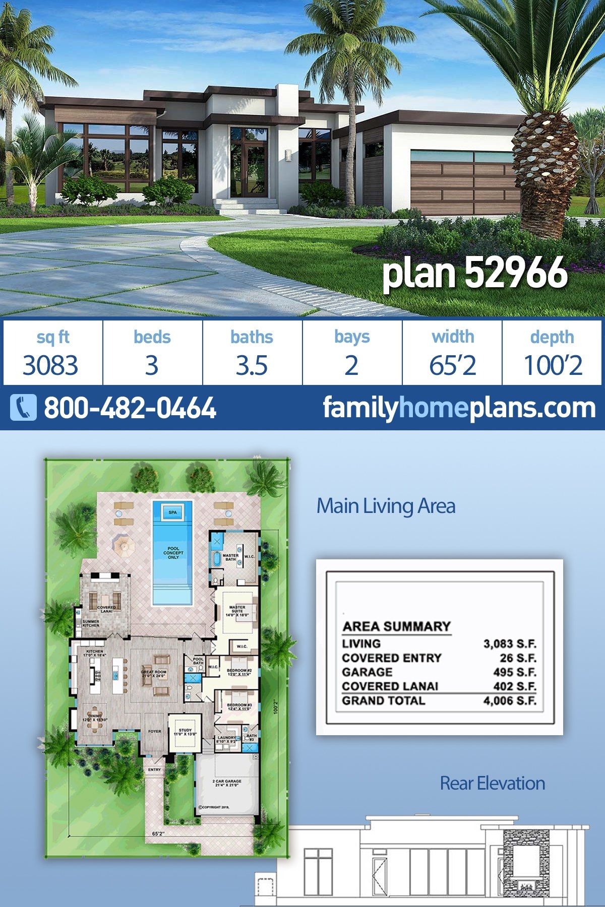Plan 52966 New Contemporary House Plan A Modern Home Design Plan 52966 New Contemporary House Plan A Modern Home Design