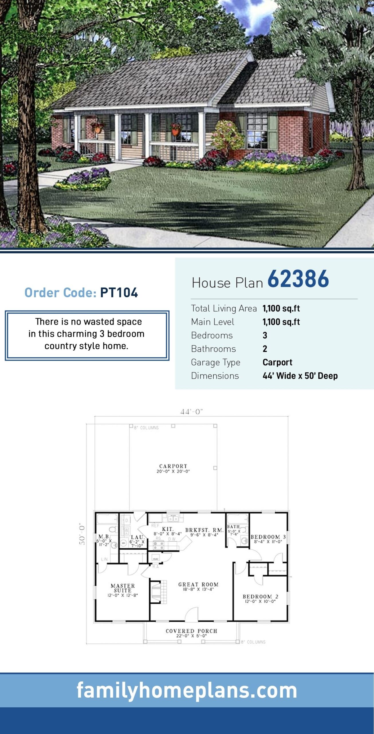 1500 Sqft 3 Bedroom House Plans