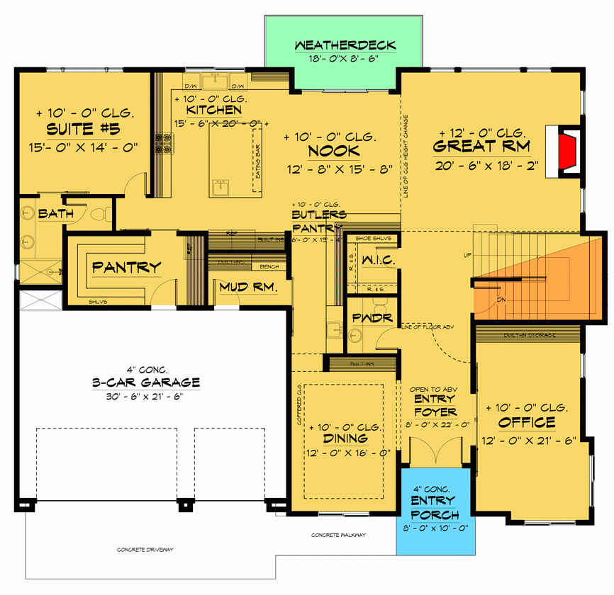 Plan 666155RAF Transitional 2 Story Home Plan With Steam Room In Gym Plan 666155RAF Transitional 2 Story Home Plan With Steam Room In Gym