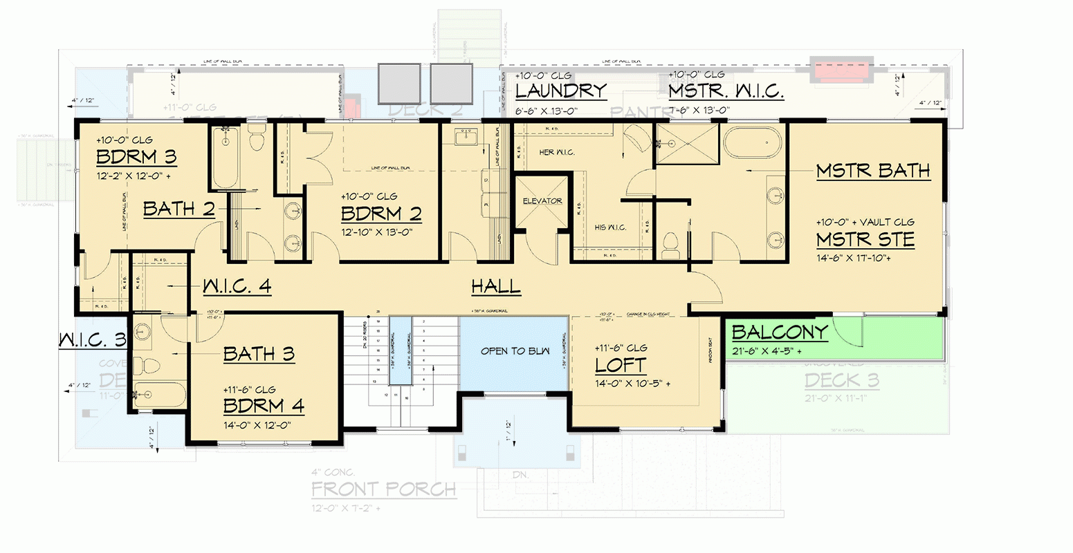 Plan 666285RAF 5 Bed Modern Northwest House Plan With Elevator 5420 Sq Ft Plan 666285RAF 5 Bed Modern Northwest House Plan With Elevator 5420 Sq Ft
