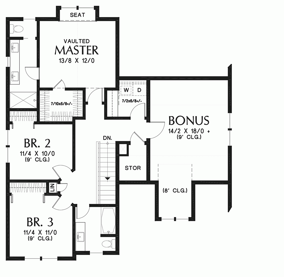 Plan 81314 Two Story Traditional Country House Plan With 2055 S
