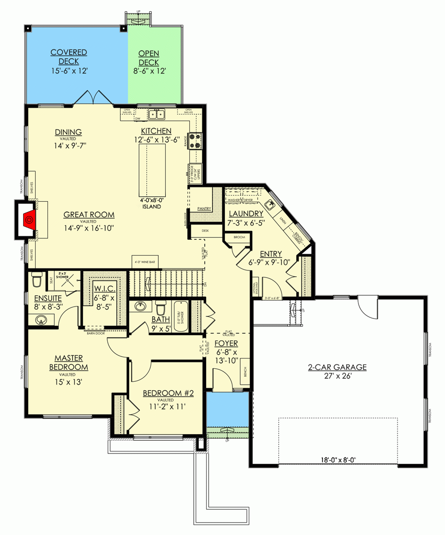 Plan 81747AB Angular Modern Home Plan Under 3000 Square Feet With Finished Lower Level