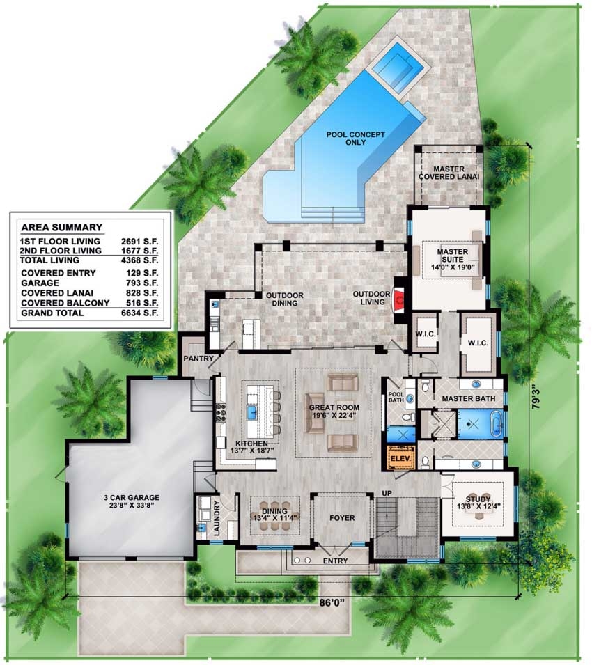 Plan 86022BW Contemporary House Plan With Upstairs And Downstairs Outdoor Space Plan 86022BW Contemporary House Plan With Upstairs And Downstairs Outdoor Space