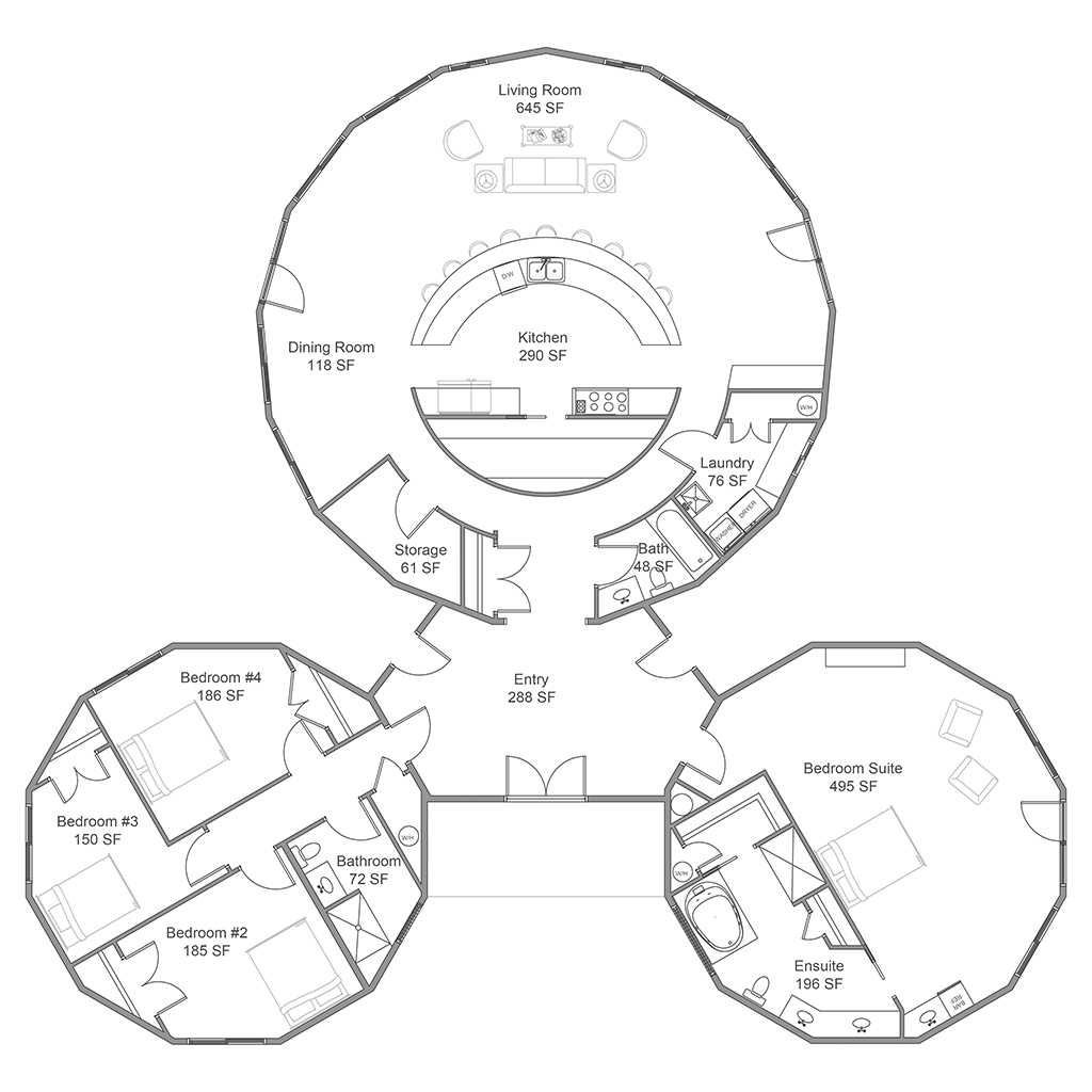 Prefabricated Circular House Luxury Prefab Home Deltec Homes Prefabricated Circular House Luxury Prefab Home Deltec Homes