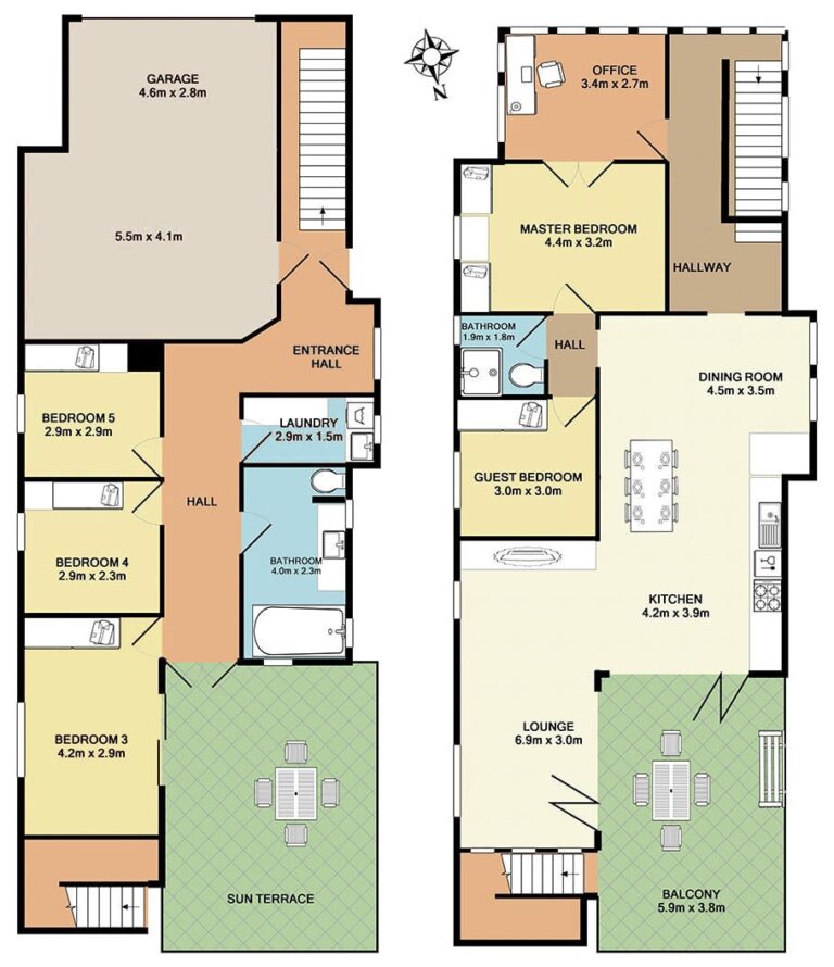 Redcliffe And Brisbane House Floor Plans Drawings BANKSIA IMAGES