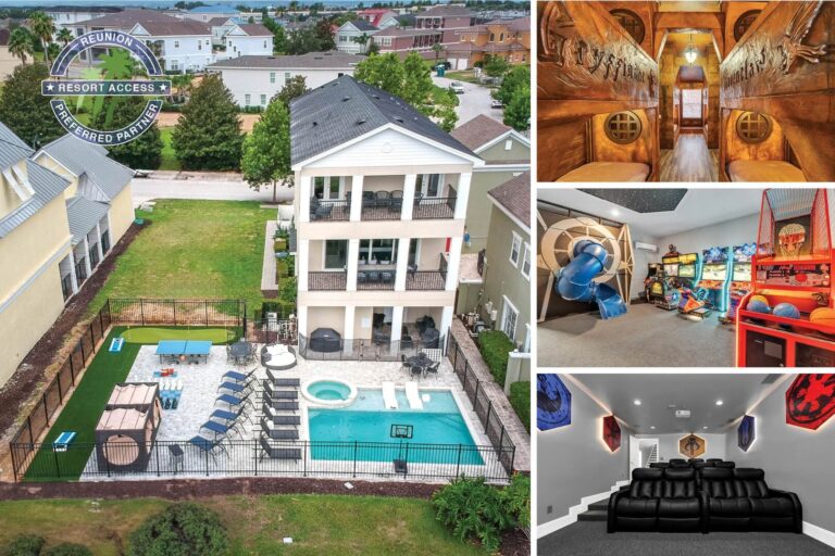 Reserve The Labyrinth 8 Bedroom Villa Orlando Magical Vacation Homes Orlando Vacation Homes