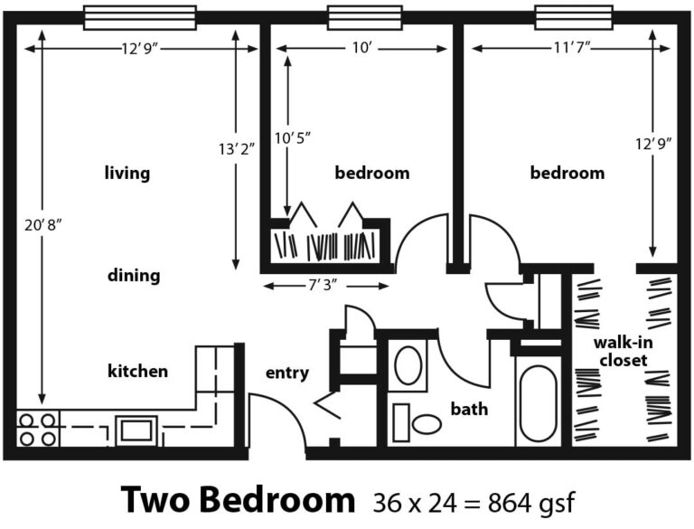 Retirement Village 2 Bedroom Apartment Golden Years