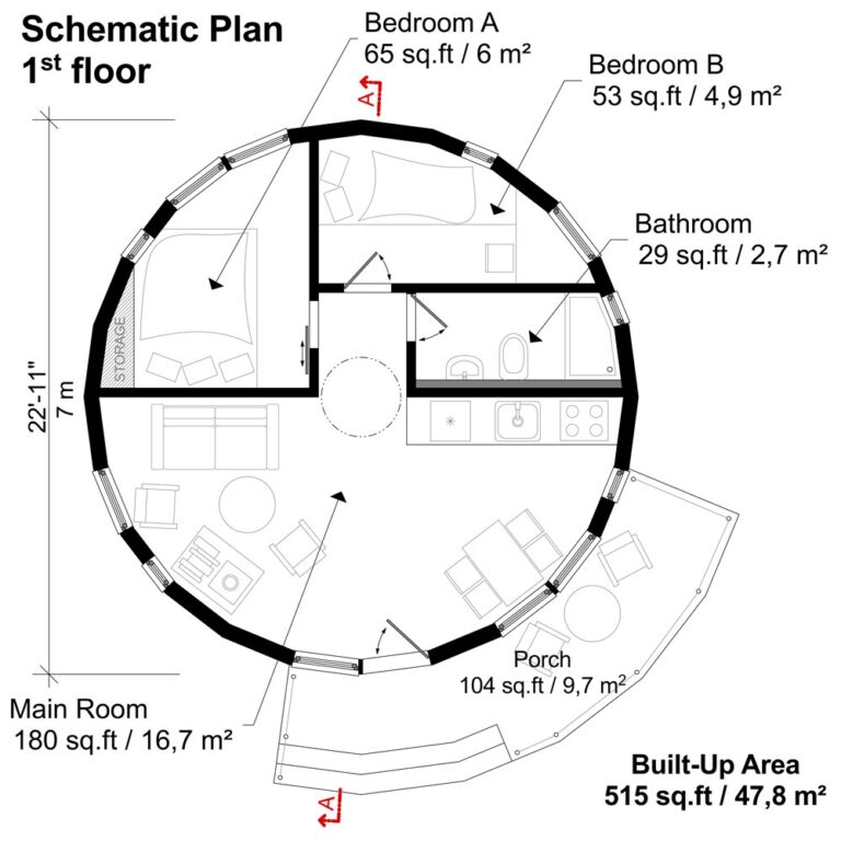 Round House Plans Stella