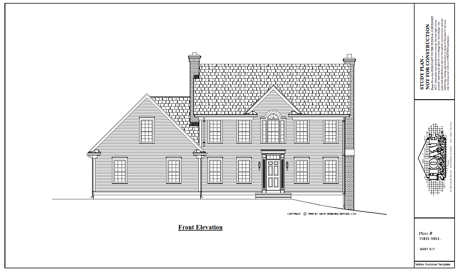 Salt Box Plan 7691 SB L Home Designing Service Ltd Salt Box Plan 7691 SB L Home Designing Service Ltd