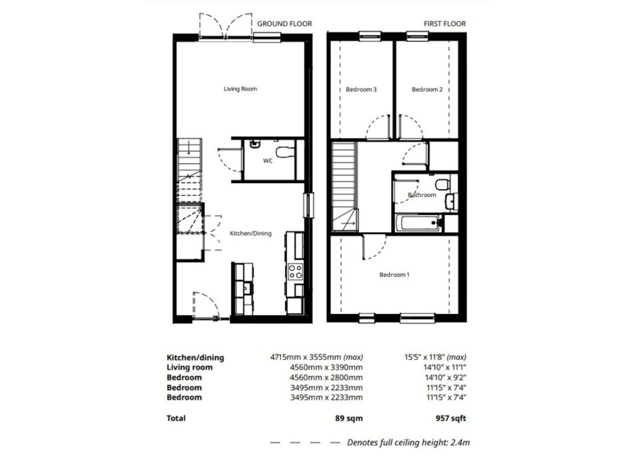 3 Bedroom Semi Detached House Plans 3 Bedroom Semi Detached House Plans