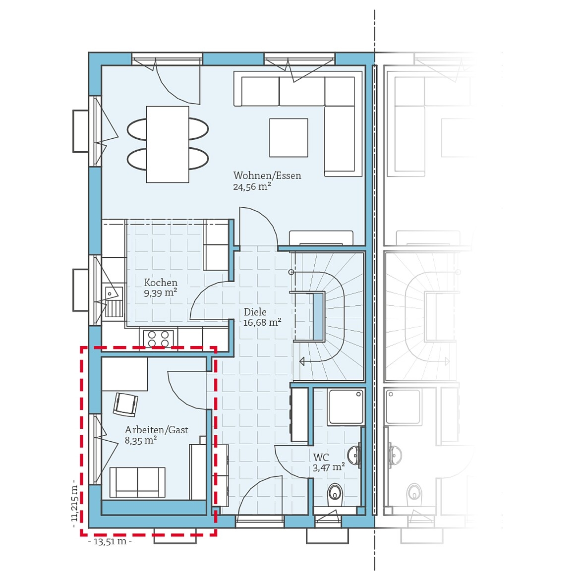 Semi detached House Floor Plans Get Inspired Now