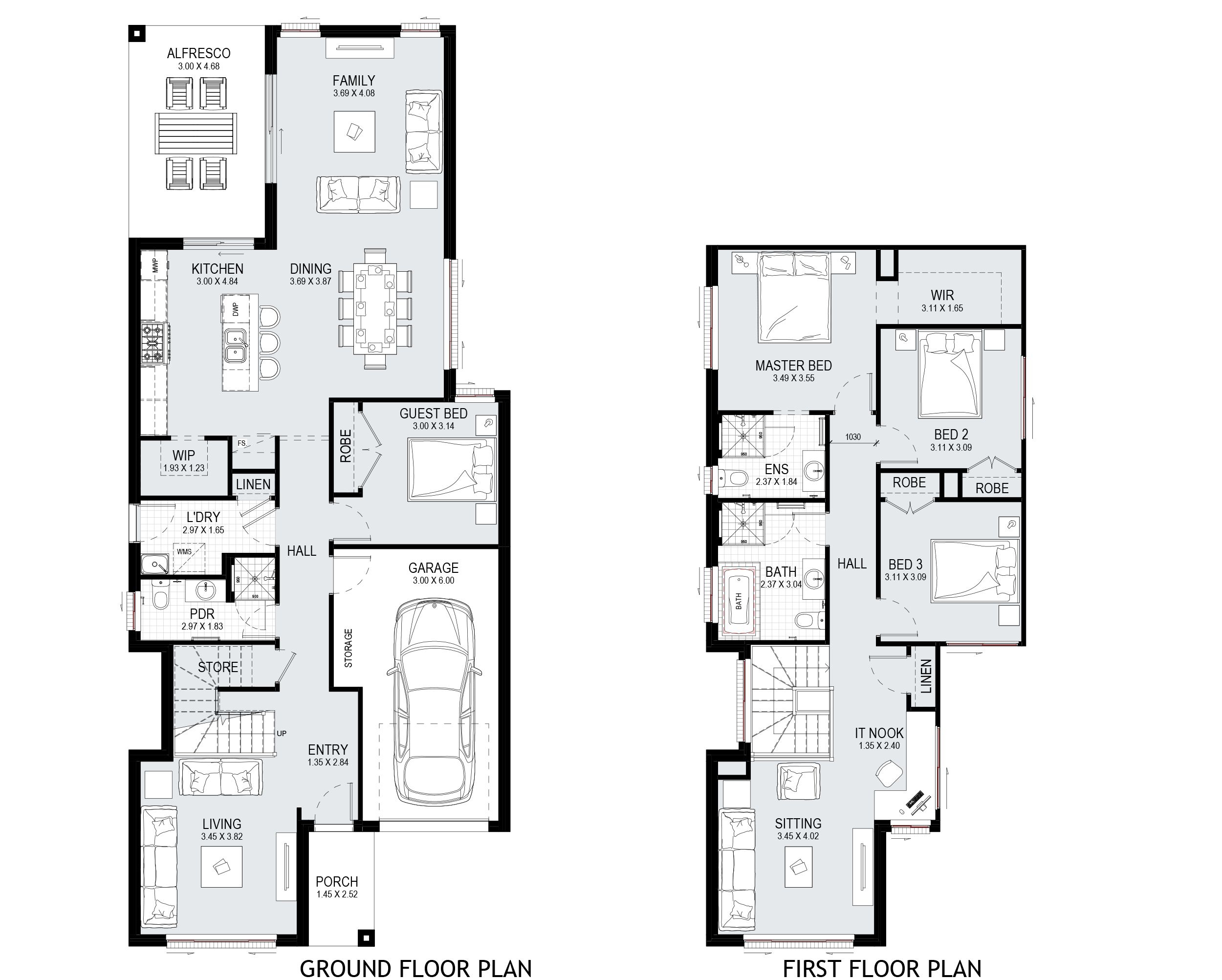 Senator 26 Double Storey House Design U0026 Plans Kurmond Homes