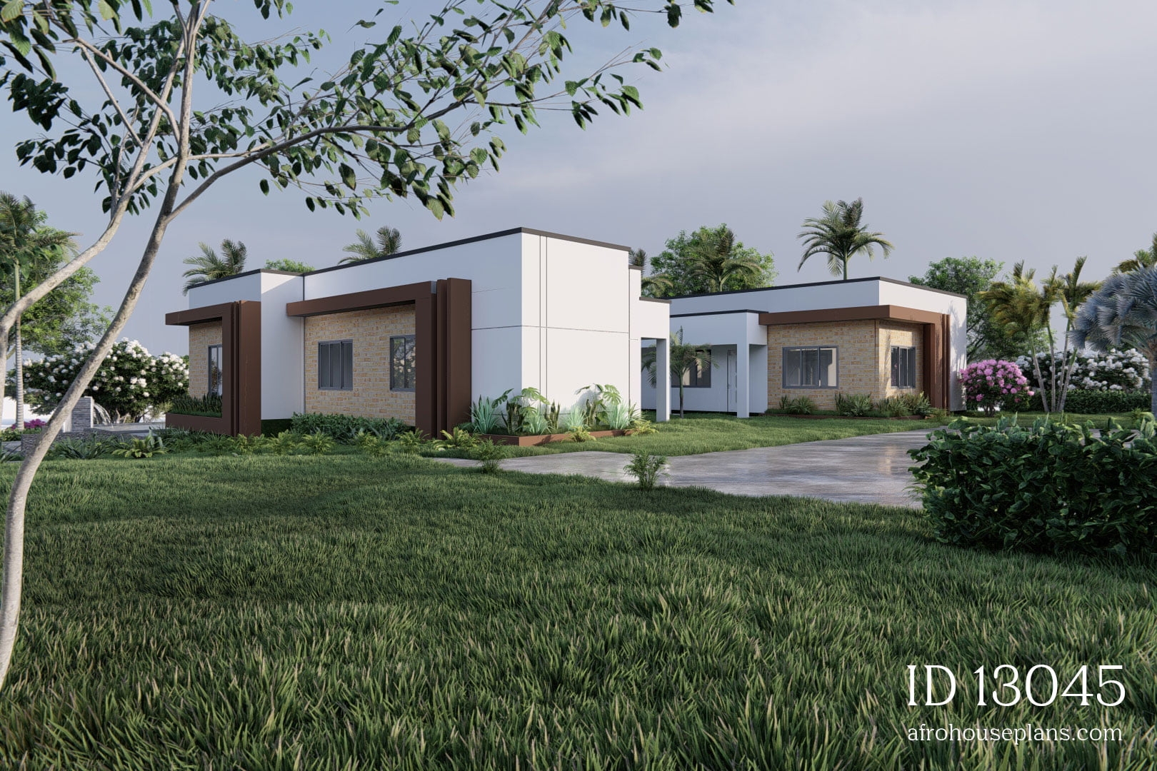 Simple House Plan With 6 Bedrooms