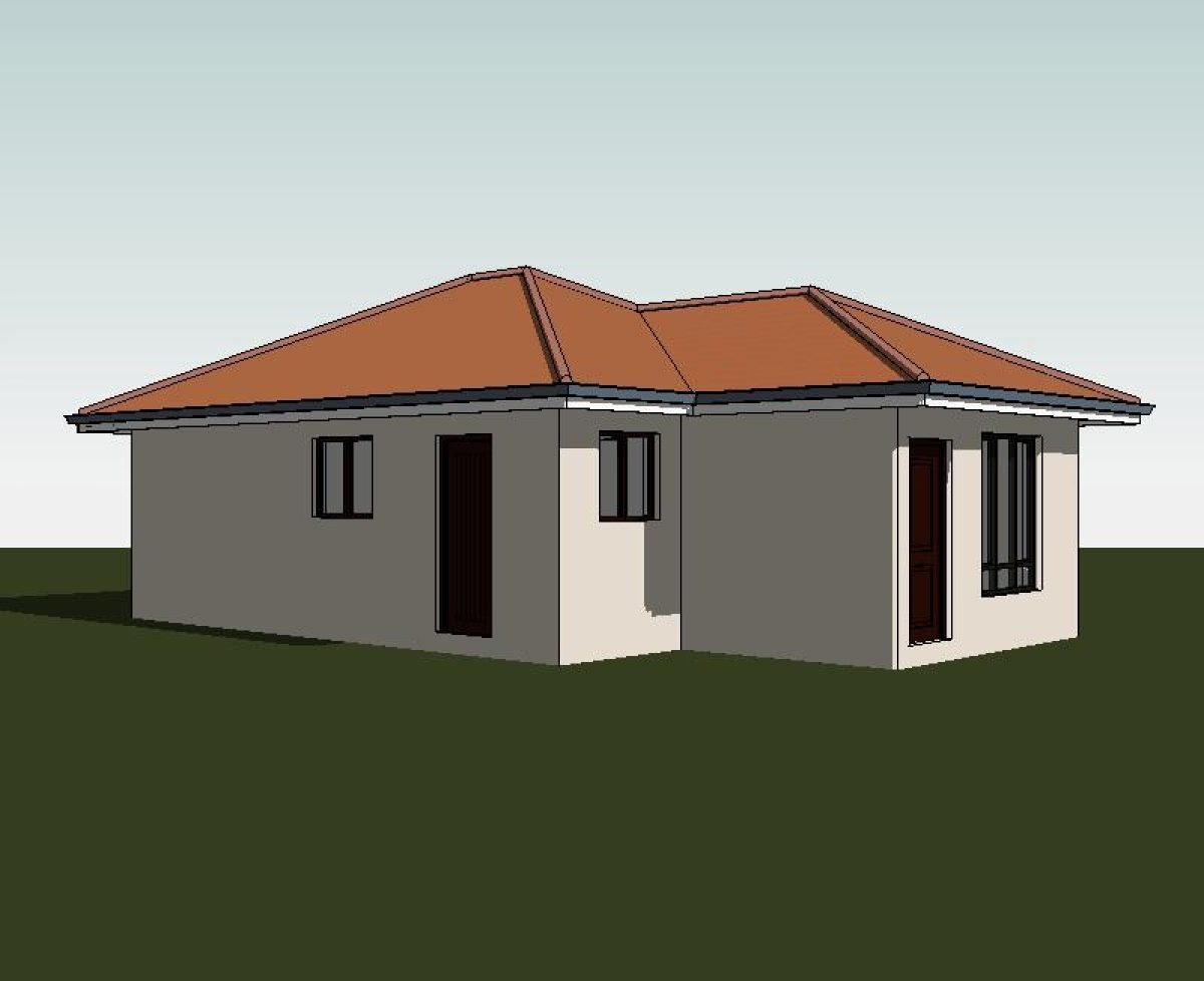 Small 3 Bedroom House Plan With Pictures 55sqm Plandeluxe Small 3 Bedroom House Plan With Pictures 55sqm Plandeluxe