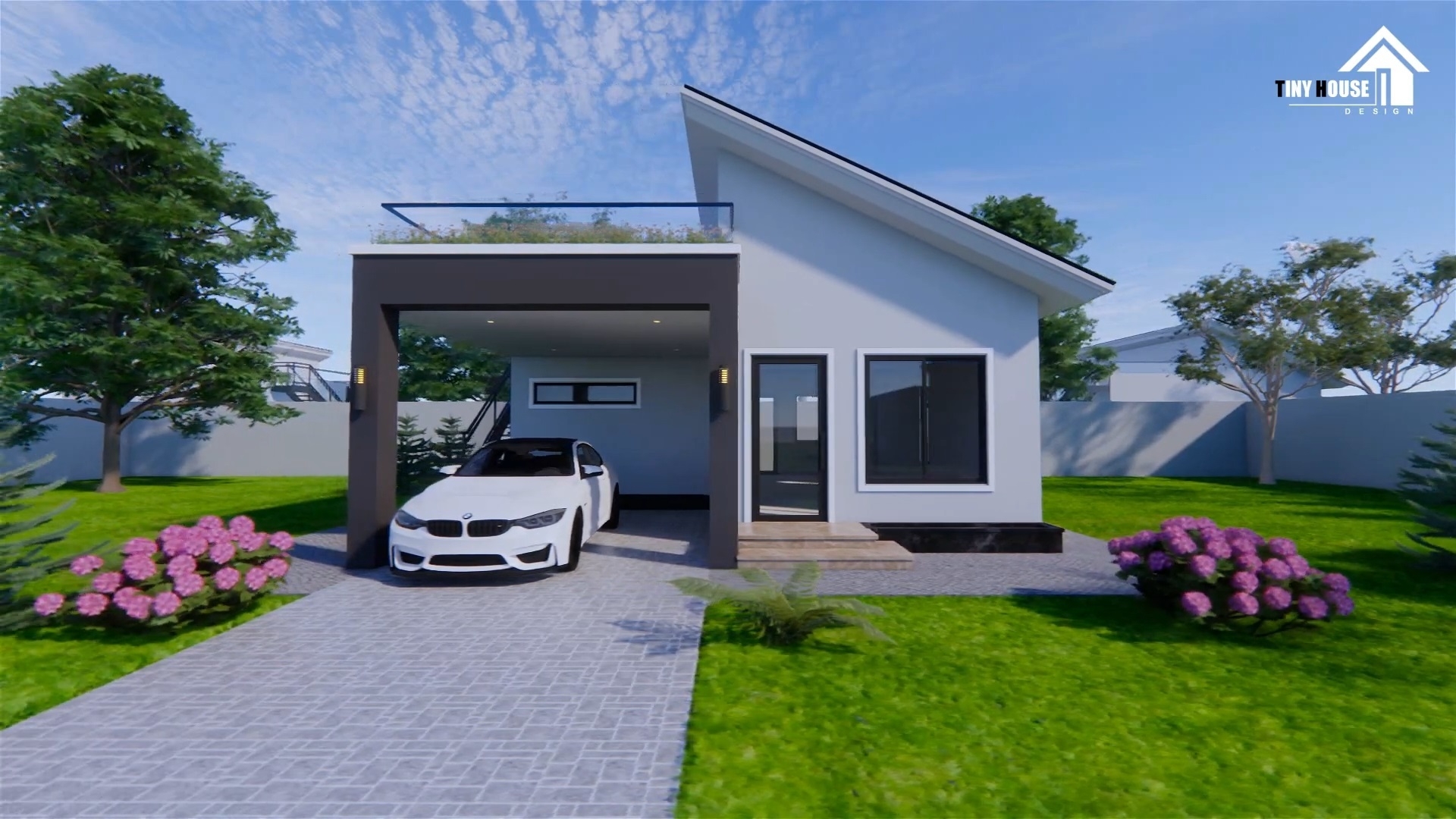 Small House Design 8x8 5 Meter 26x29 Feet 1 Bedroom 1 Bath 68sqm House Plans 3D Small House Design 8x8 5 Meter 26x29 Feet 1 Bedroom 1 Bath 68sqm House Plans 3D