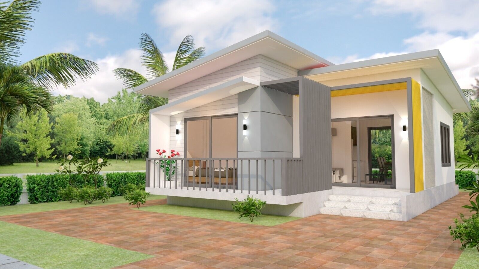 Small House Designs 7 5x11 Meter 25x36 Feet 2 Bedrooms House Plan Kenya Small House Designs 7 5x11 Meter 25x36 Feet 2 Bedrooms House Plan Kenya
