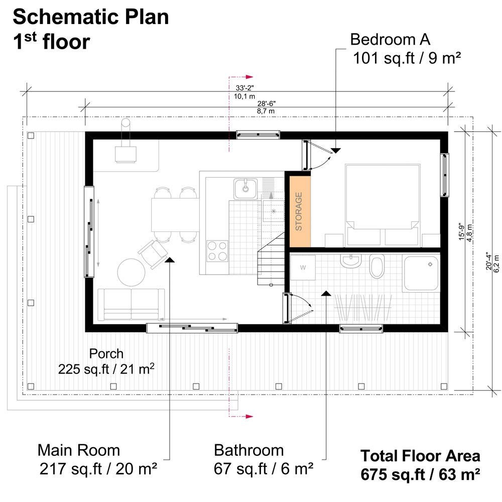 Small Ranch House Plans Hannah