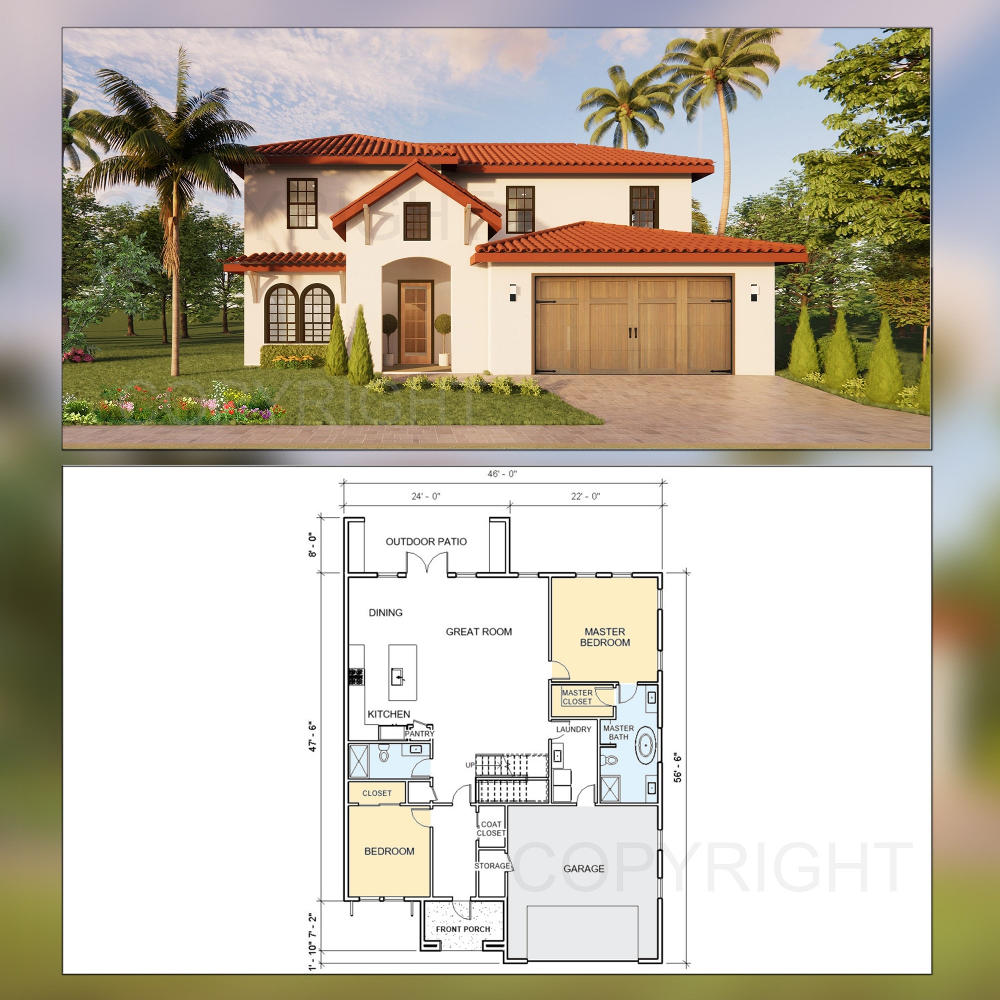 Sonora Grove Spanish Mission House Plan Design 4 Bed 3 Bath 2940 Sq Ft Double Garage Drawings Blueprints Etsy Sonora Grove Spanish Mission House Plan Design 4 Bed 3 Bath 2940 Sq Ft Double Garage Drawings Blueprints Etsy
