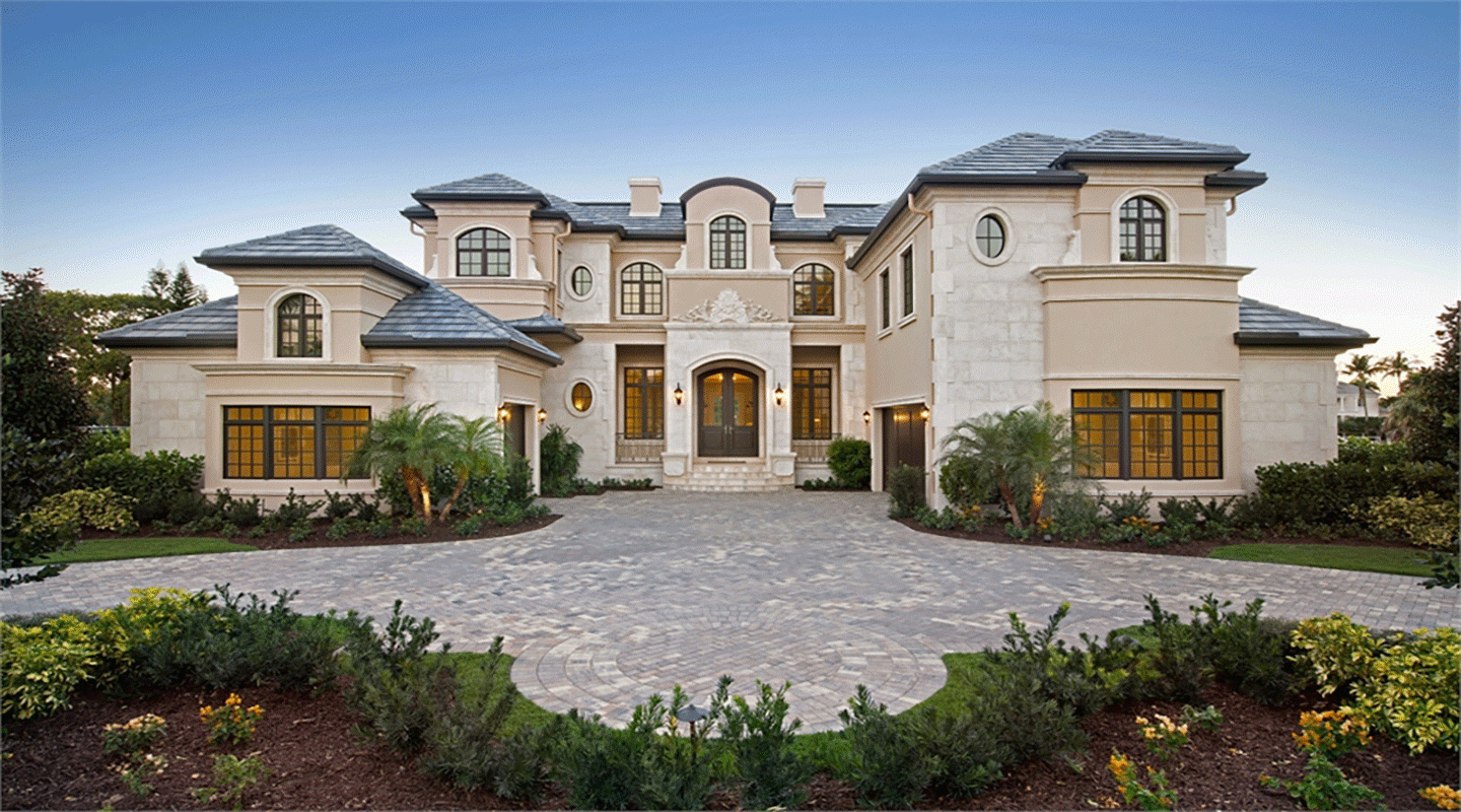 Sophisticated Tuscan Style House Plan 7275 Grand Royale 7275