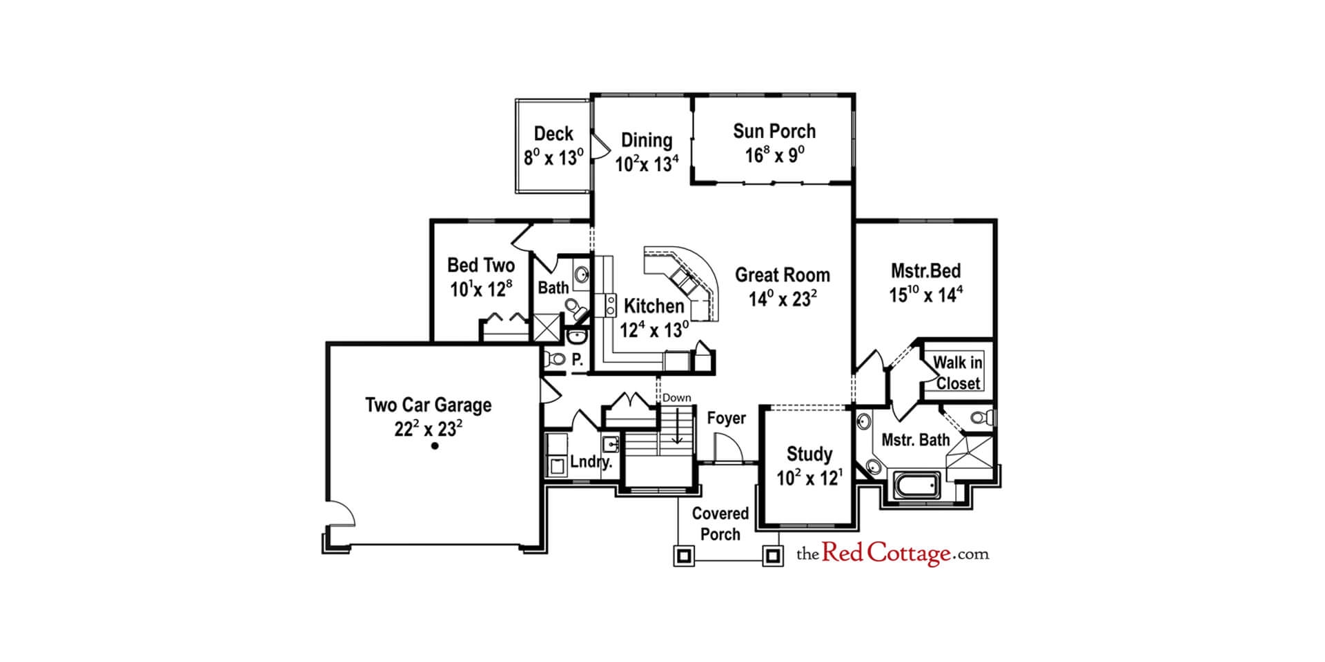 Split Bedroom Open Concept Ranch House Plans The Red Cottage Split Bedroom Open Concept Ranch House Plans The Red Cottage