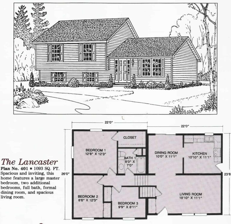 Split Level Modular Home Floor Plans MHAP
