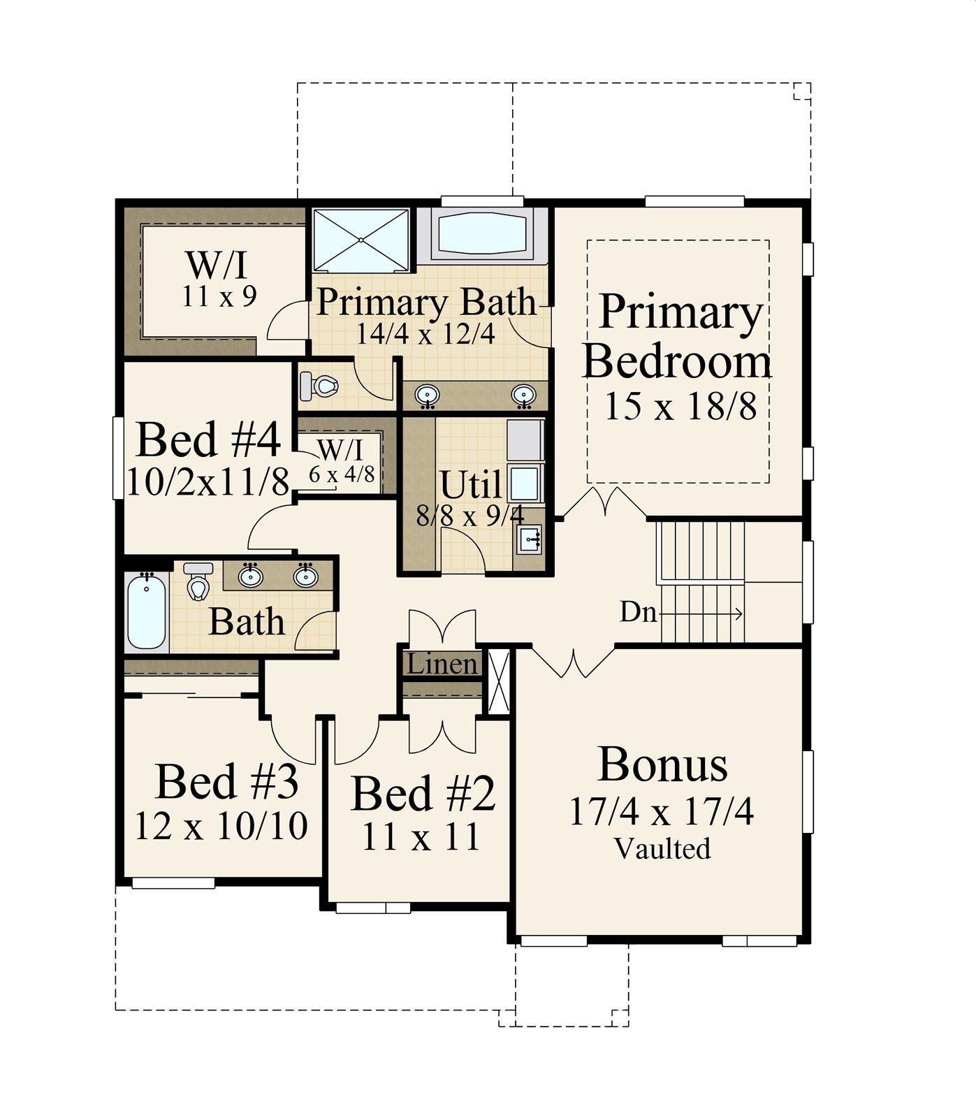 Sunset 8 House Plan Two Story Family Style Modern Home Design 