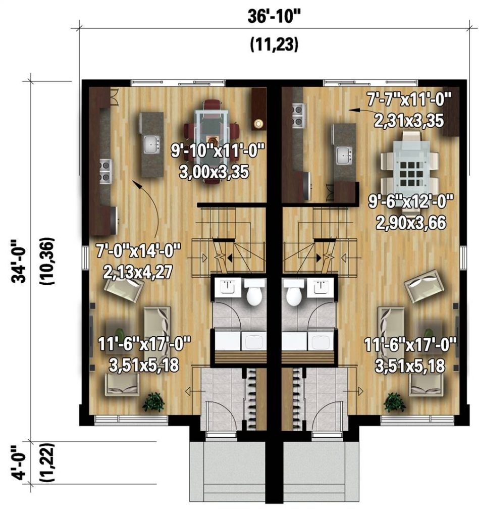 The Advantages Of Energy Efficient Duplex House Designs DFD The Advantages Of Energy Efficient Duplex House Designs DFD